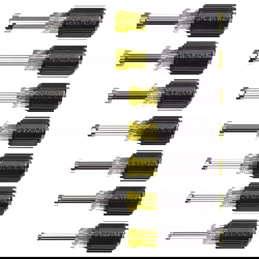 Nut Driver Set: 7 Pc, 3/16 to 1/2